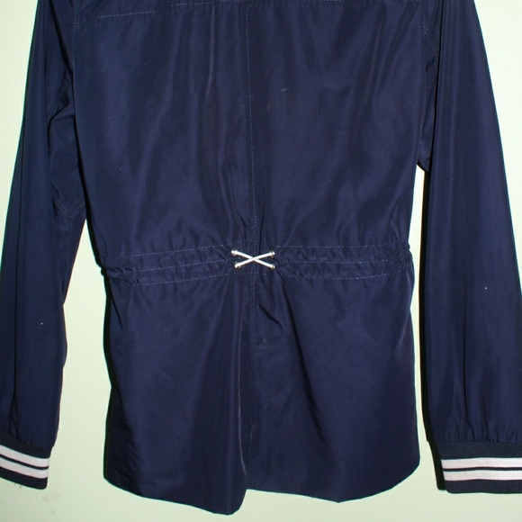 Women Tommy Hilfiger Wind Jacket Small Hooded Zip - Picture 7 of 8